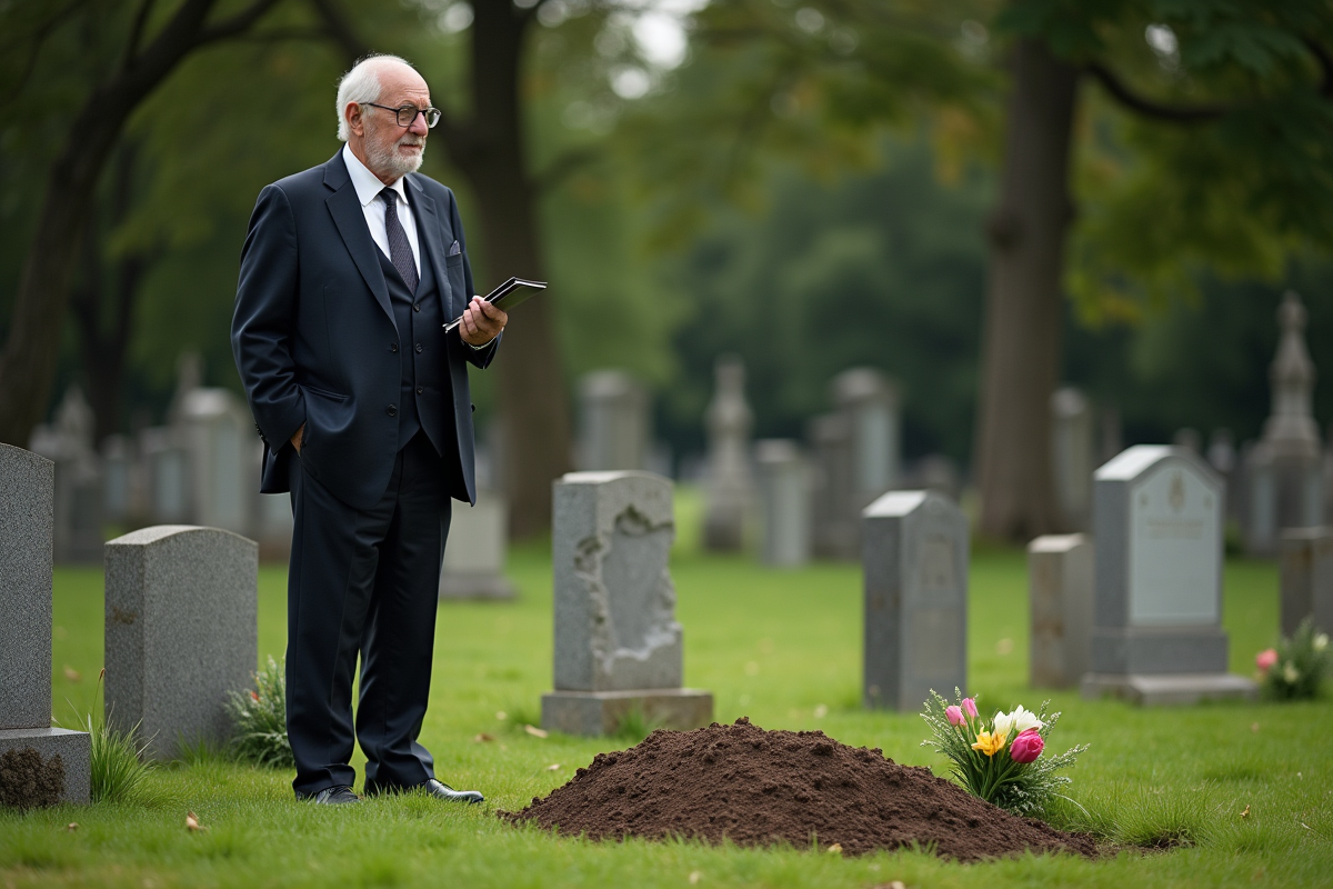 Homme belge âgé à côté d